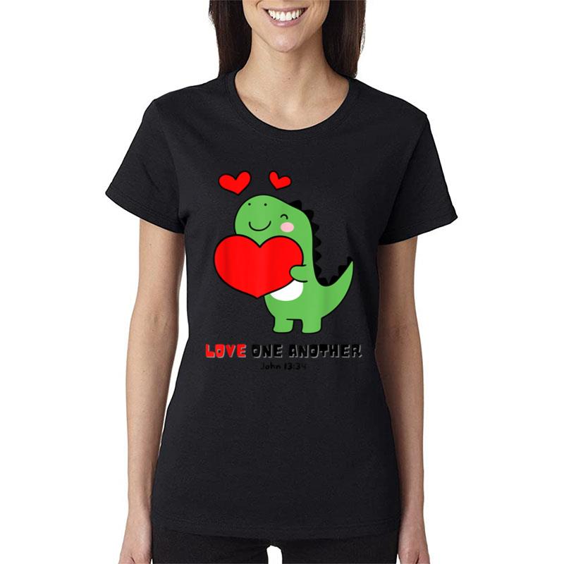 Children'S Christian Valentine'S Day Tee John1334 Women T-Shirt