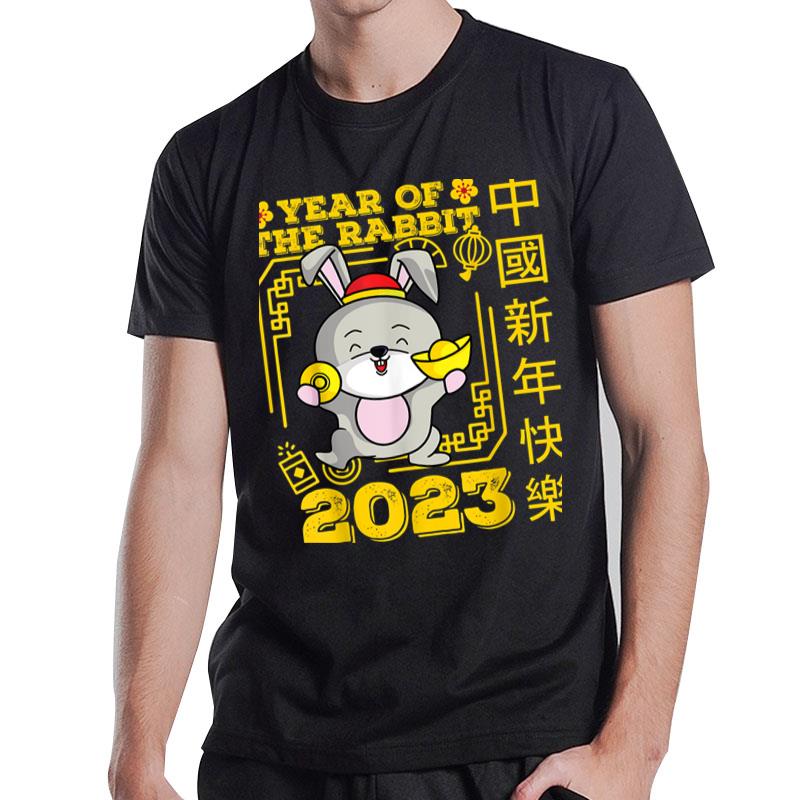 Chinese New Year Clothing Rabbit Chinese New Year 2023 T-Shirt