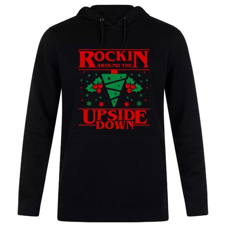 Christmas Stranger Things Updside Down Hoodie