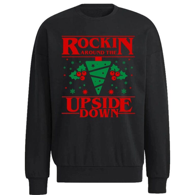 Christmas Stranger Things Updside Down Sweatshirt