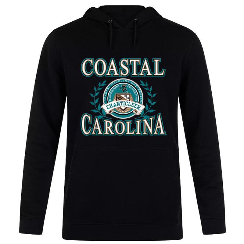 Coastal Carolina Chanticleers Laurels Officially Licensed Women T-Shirt