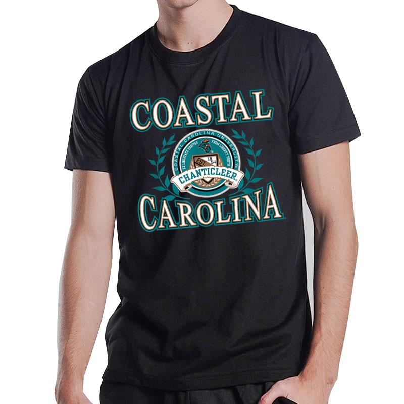 Coastal Carolina Chanticleers Laurels Officially Licensed T-Shirt