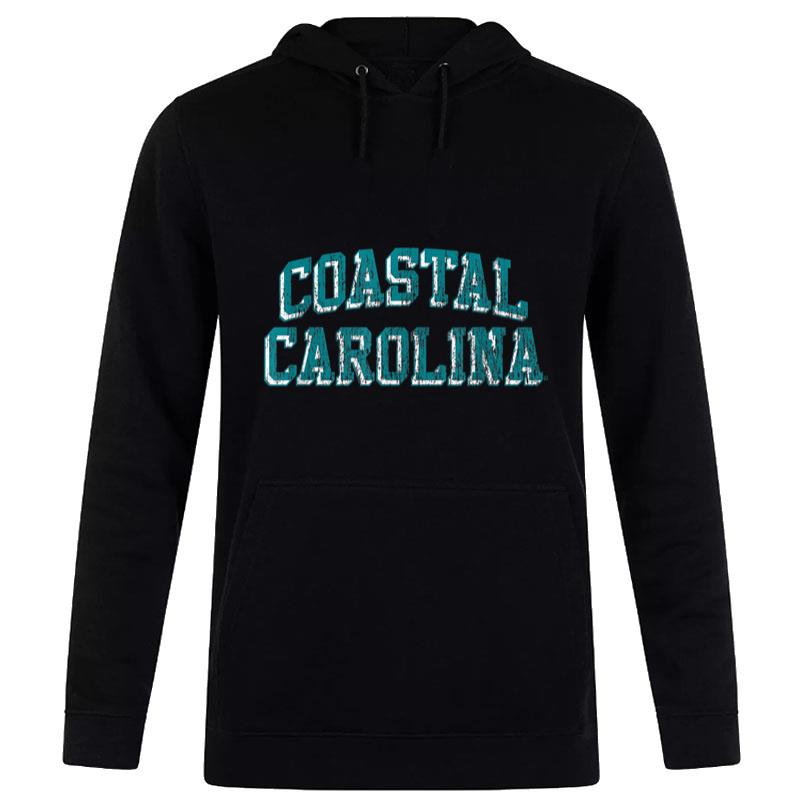 Coastal Carolina Chanticleers Retro Arch Logo Women T-Shirt