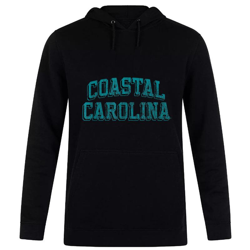 Coastal Carolina Chanticleers Retro Arch Officially Licensed Women T-Shirt