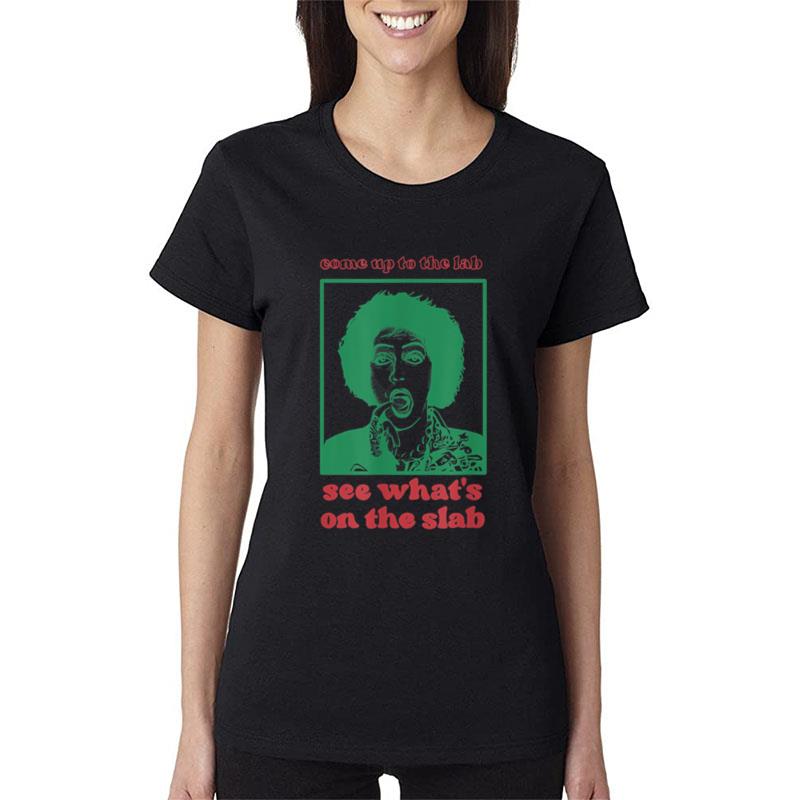 Come Up To The Lab Frank N Furter Women T-Shirt