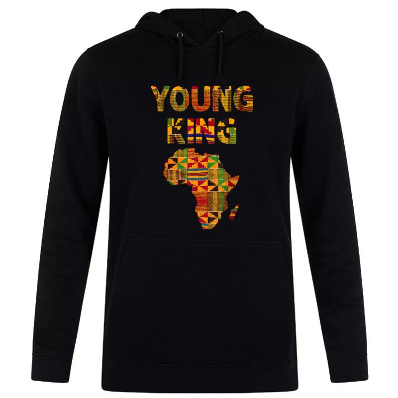 Cool African Kente Art African American Print Hoodie