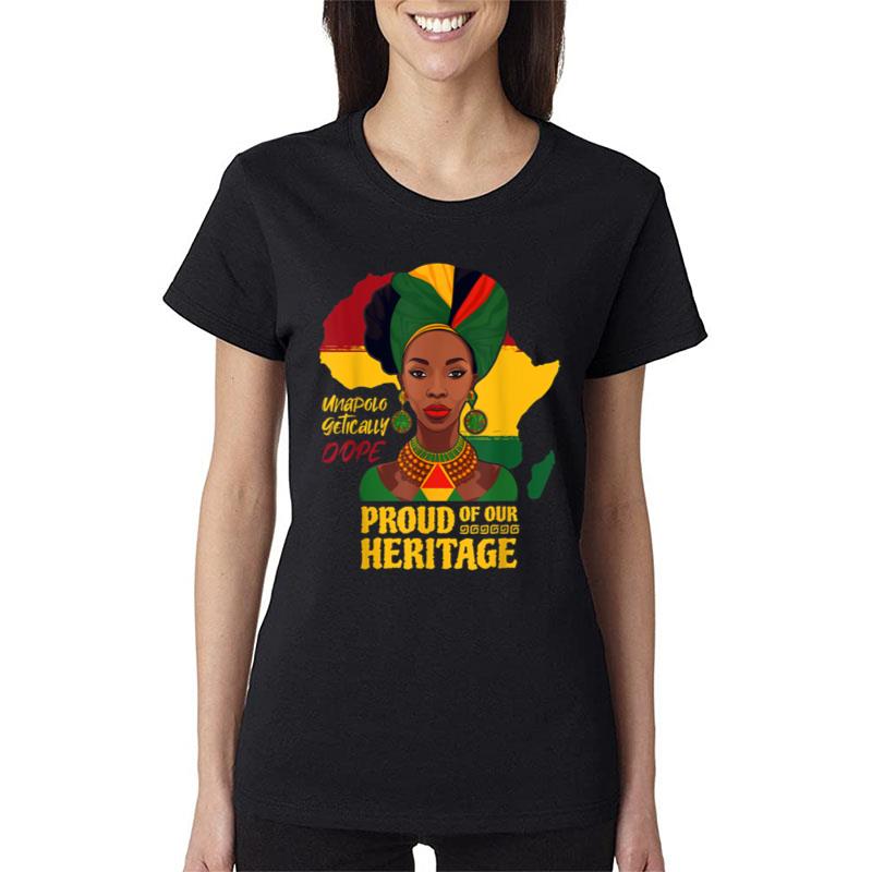 Cool Black History Month Women T-Shirt