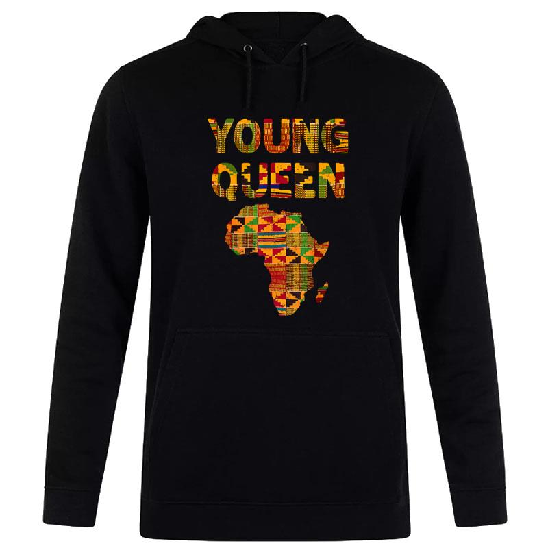 Cool Kente Cloth Art African Print African Queen Hoodie