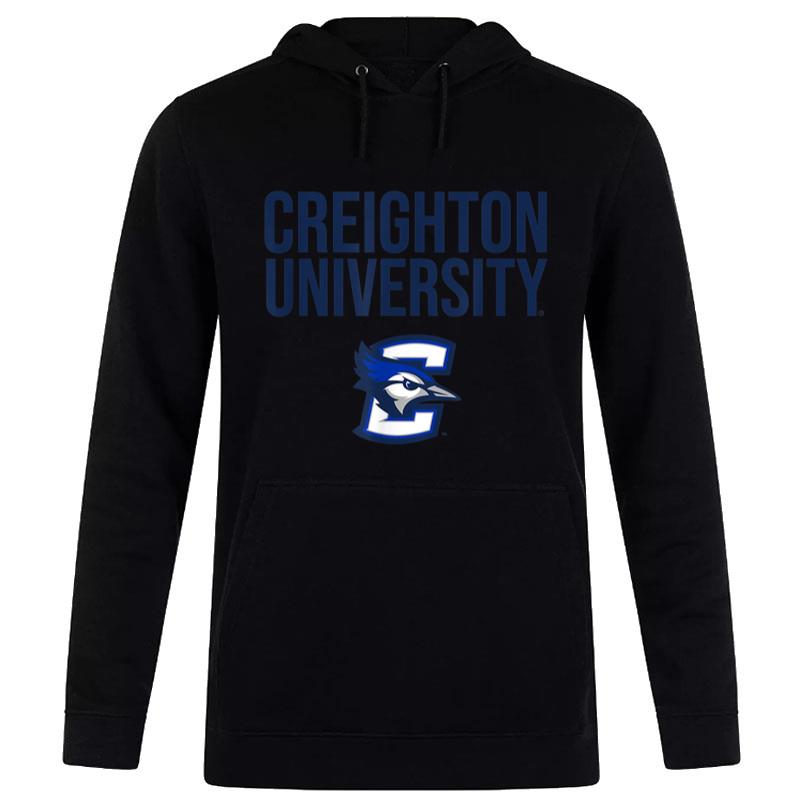 Creighton University Bluejays Stacked Women T-Shirt