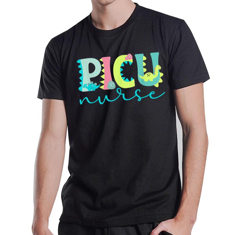 Cute PICU Nurse Pediatric Intensive Care Unit T-Shirt