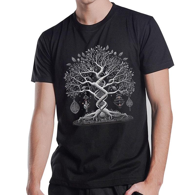 DNA Tree of Life Graphic Tees Men Women Boys Girls T-Shirt