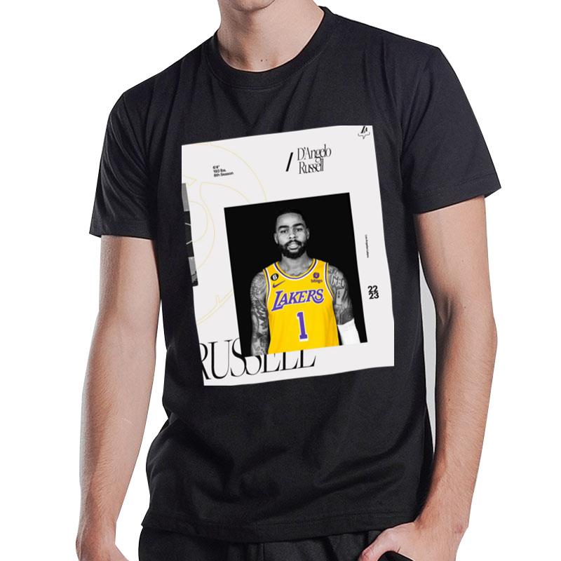 D'angelo Russell Los Angeles Lakers T-Shirt