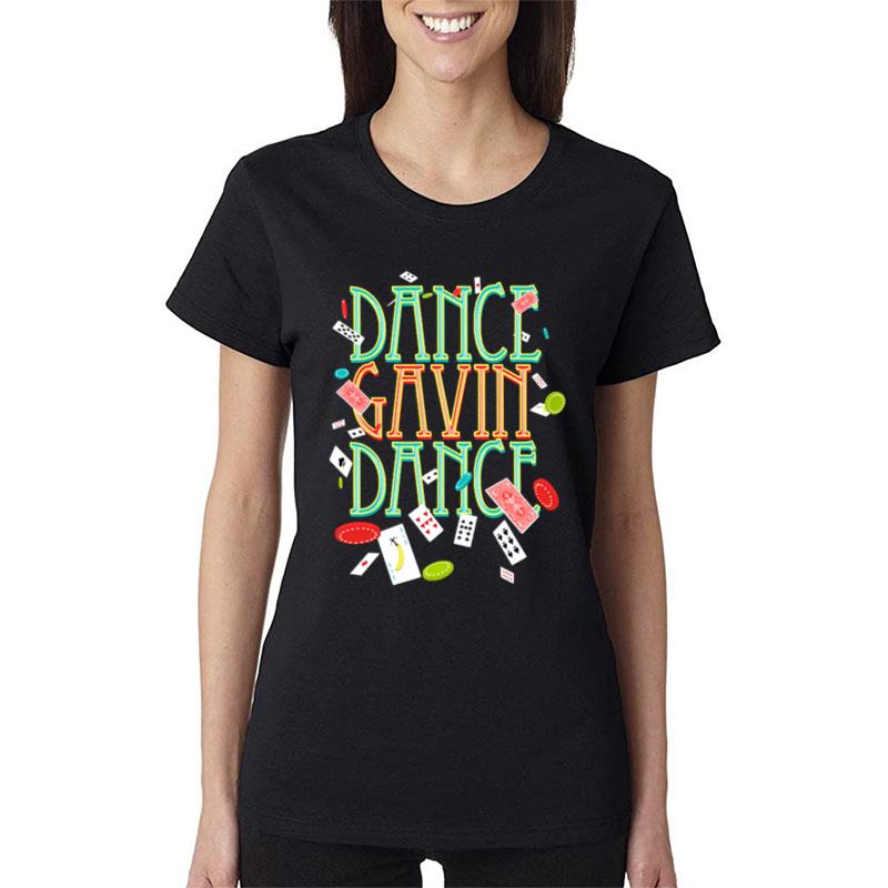 Dance Gavin Dance Jackpot Poker Women T-Shirt