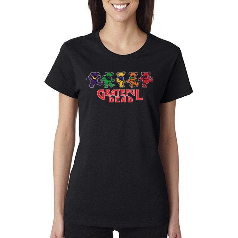 Dancing Bears Grateful Dead Women T-Shirt