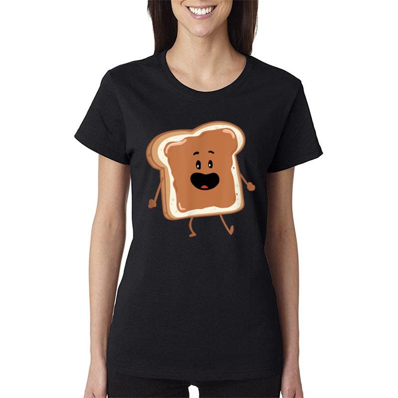 Dancing Peanut Butter Matching Peanut Butter And Jelly Women T-Shirt