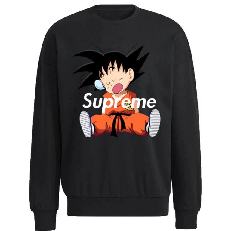 Dbz Goku Napping Supreme Sweatshirt