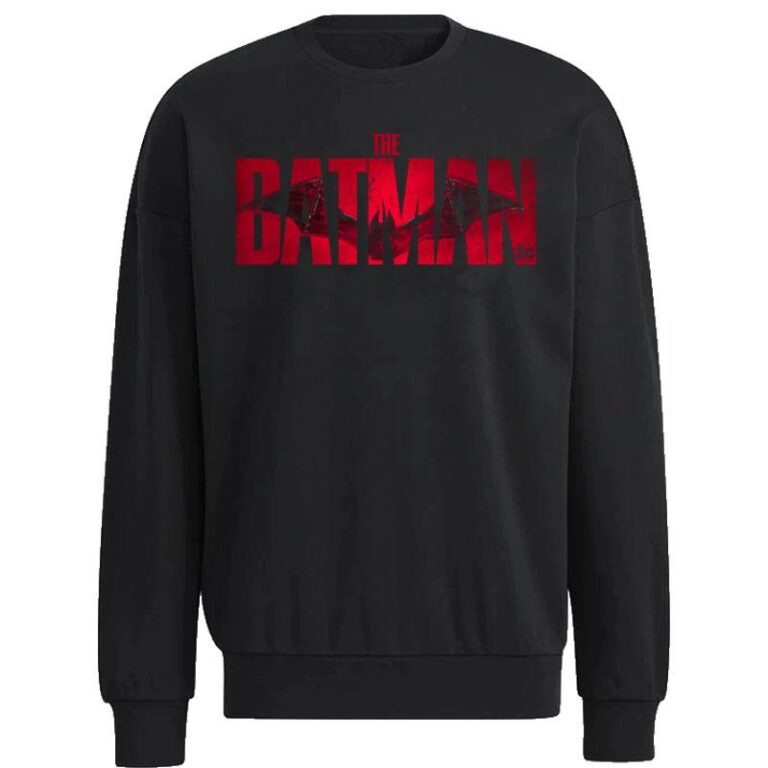 Dc Fandome The Batman Red Logo Sweatshirt