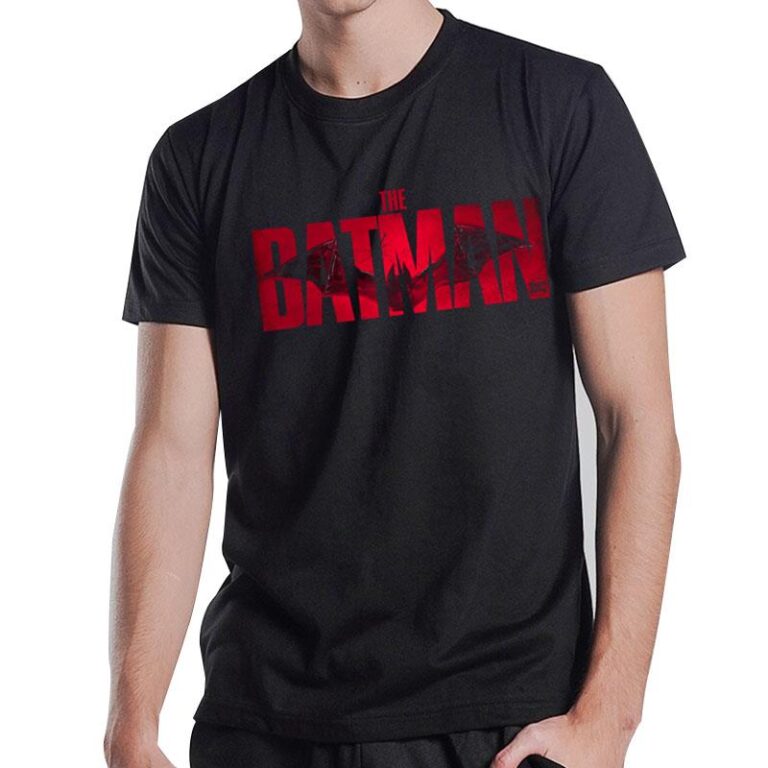 Dc Fandome The Batman Red Logo T-Shirt