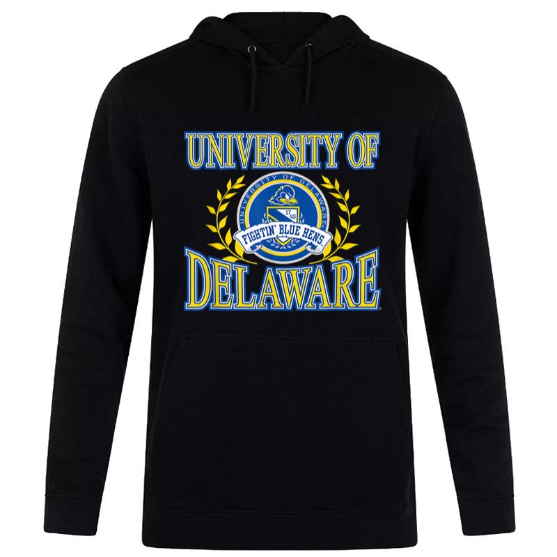 Delaware Fightin' Blue Hens Laurels Officially Licensed Women T-Shirt