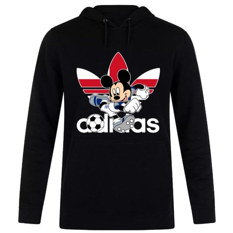 Denmark Football Mickey Mouse Adidas Hoodie