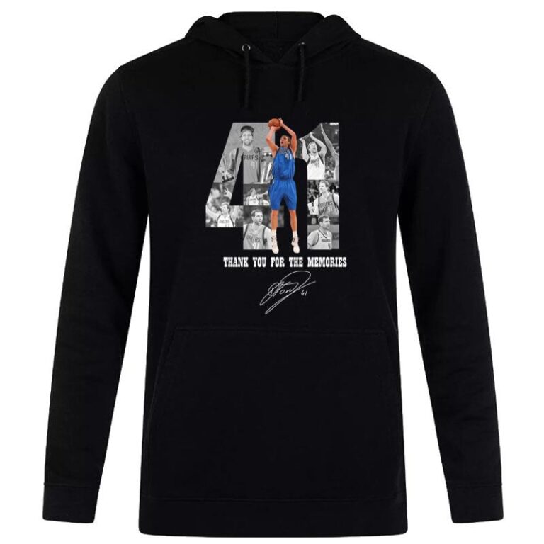 Dirk Nowitzki 1998 2019 Thank You For The Memories Hoodie