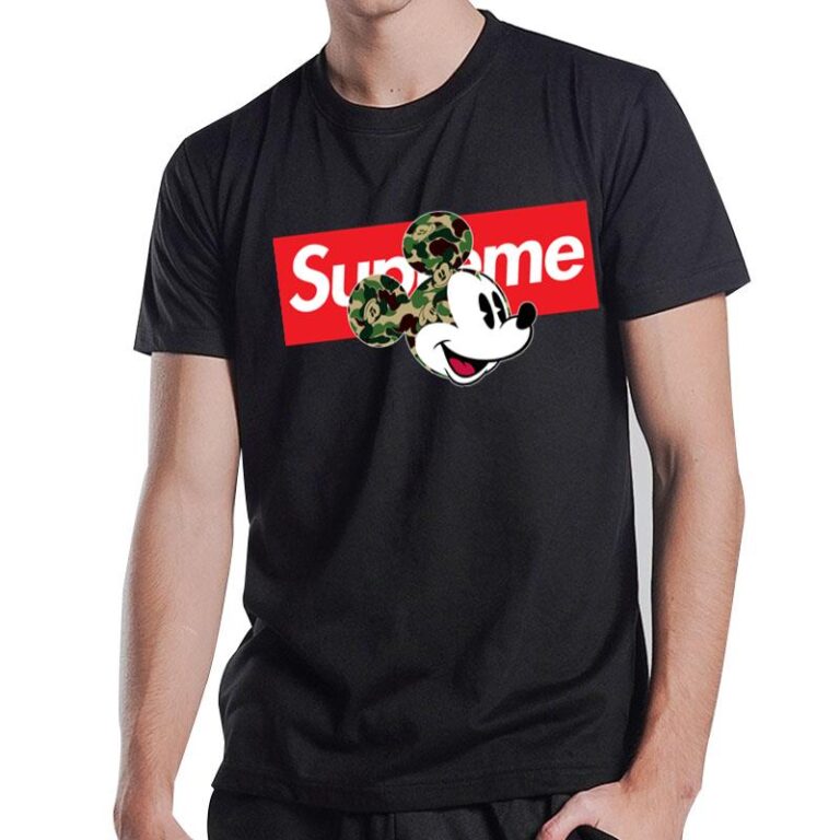 Disney Mickey Supreme Camouflage T-Shirt