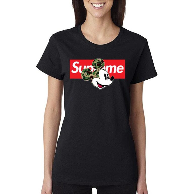 Disney Mickey Supreme Camouflage Women T-Shirt