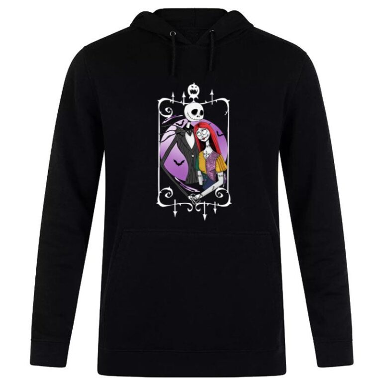 Disney Nightmare Before Christmas Jack Skellington And Sally Hoodie