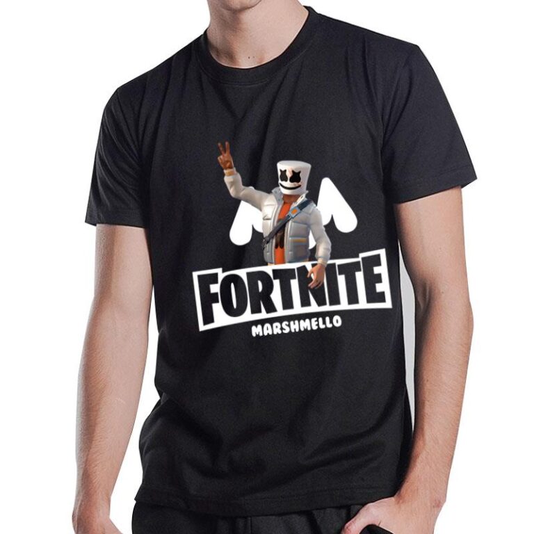 Dj Marshmello Fortnite T-Shirt