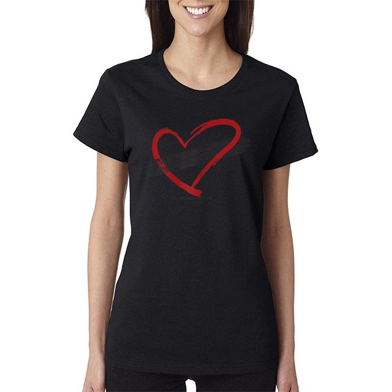 Dodge Heart Burn Out Women T-Shirt