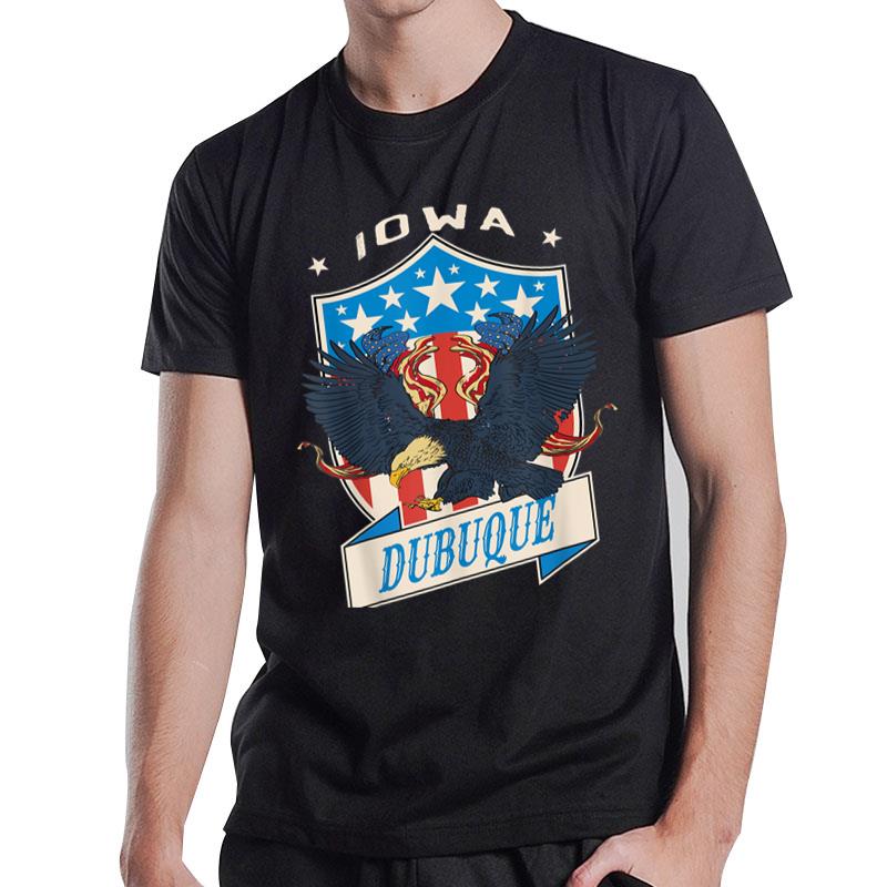 Dubuque City National Iowa Day T-Shirt