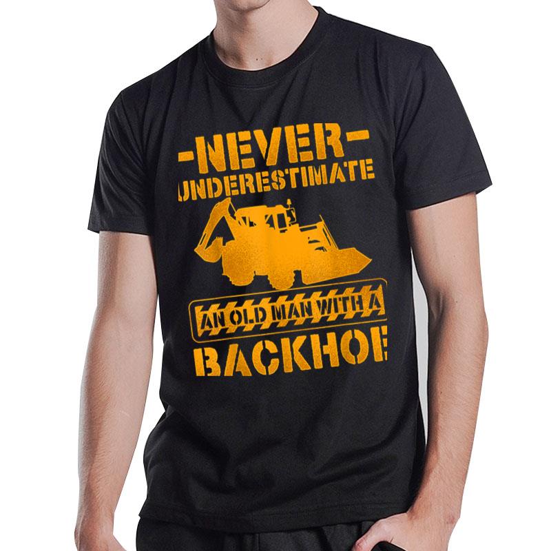 Excavator Operator For Excavator Driver Backhoe Operator Ver 1 T-Shirt