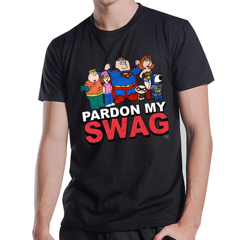 Family Guy Superheroes Pardon My Swag T-Shirt