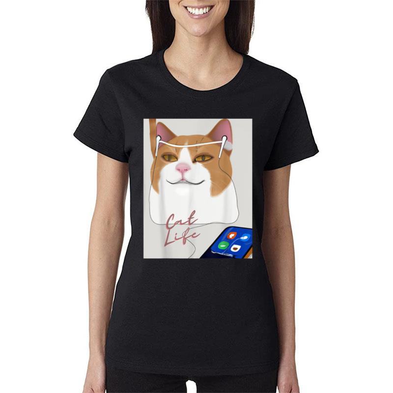 Fearless Cat Women T-Shirt