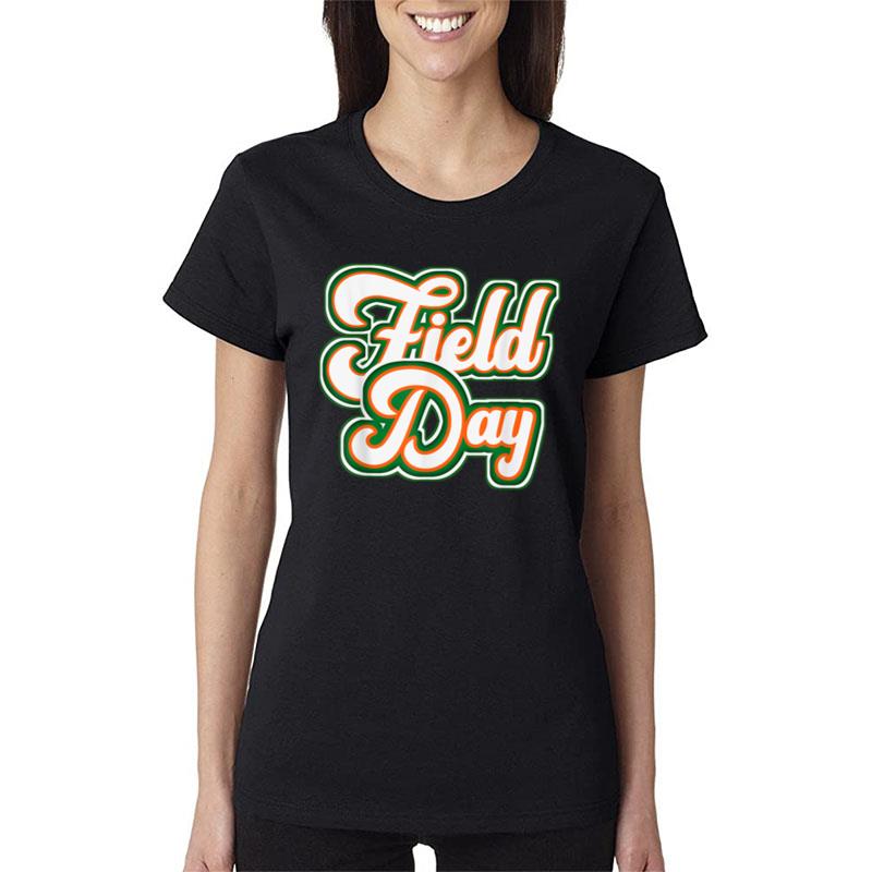 Field Day Orange Field Day Games Women T-Shirt