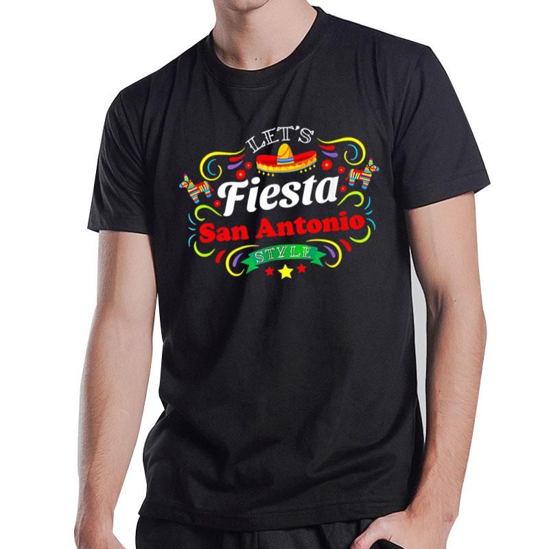 Fiesta  Drinking Party San Antonio Cinco De Mayo T-Shirt