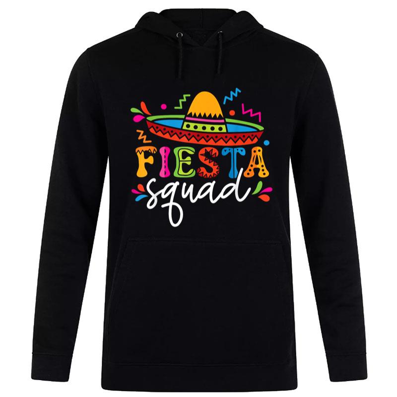 Fiesta Squad Cinco De Mayo Mexican Sombrero Group Family Women T-Shirt