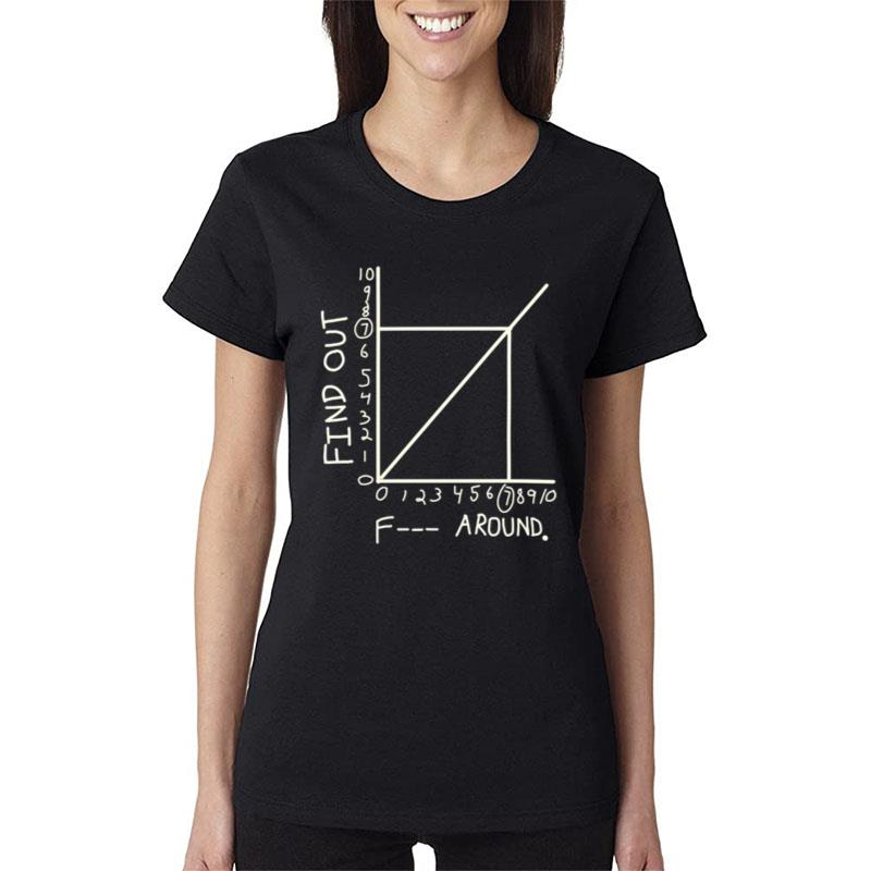 Find Out F Around Women T-Shirt