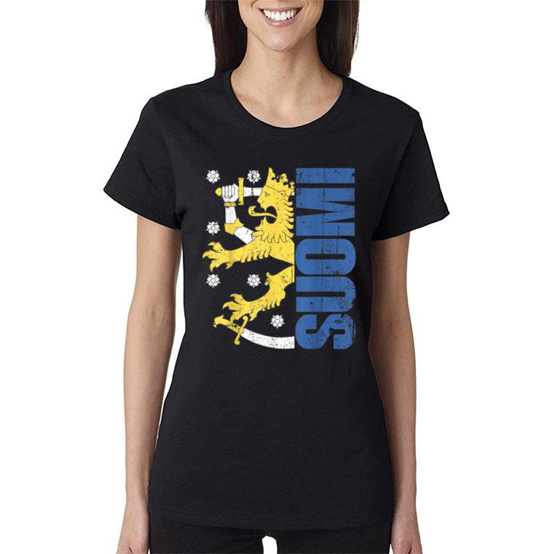 Finland Jersey Suomi Crest Women T-Shirt