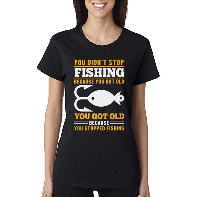 Fishing Rods Lovers Fishing Sayings Funny Fishing Ver 10 Women T-Shirt