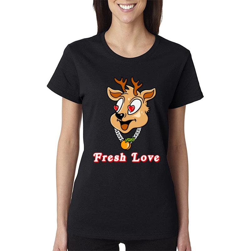 Fresh Love Dough Valentine Women T-Shirt