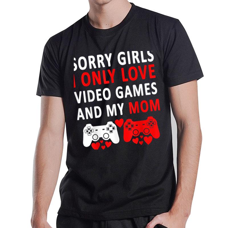 Funny Gamer Valentines Day For Gamers Kids Men Boys V Day T-Shirt