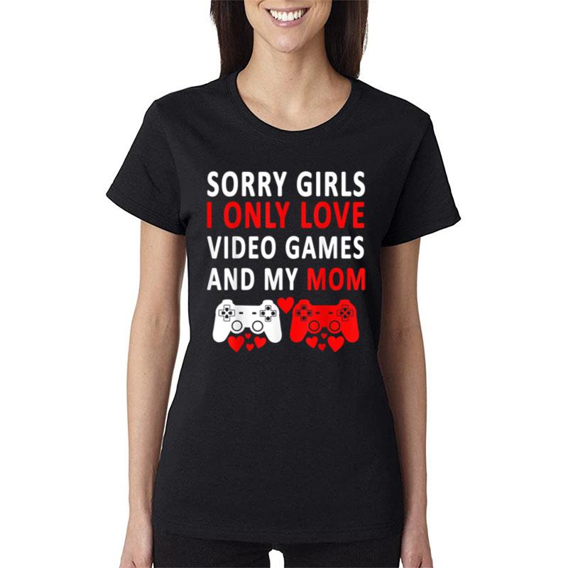 Funny Gamer Valentines Day For Gamers Kids Men Boys V Day Women T-Shirt