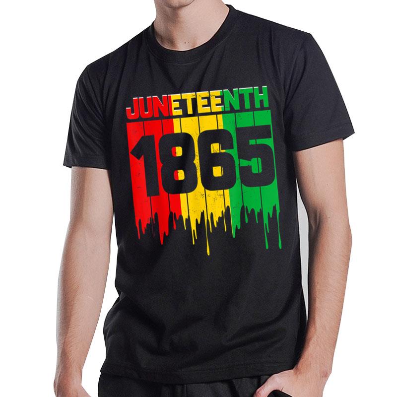 Funny Juneteenth 1865 African T-Shirt