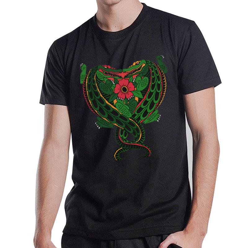 Gators Daily Merch Heart Tattoo T-Shirt