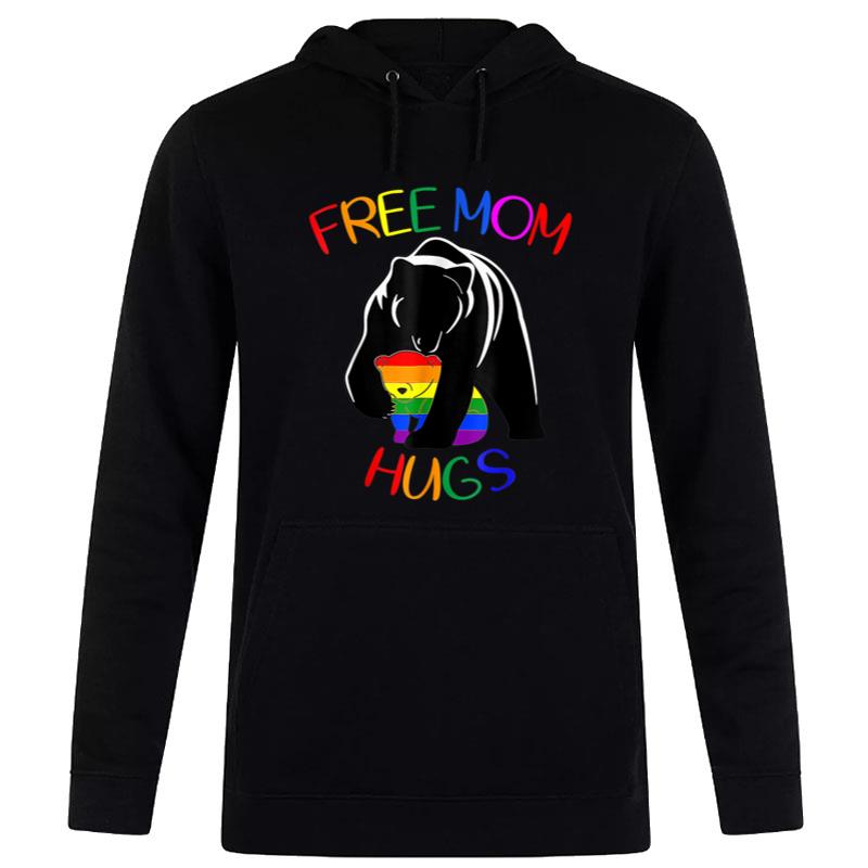 Gay LGBT Pride Mama Bear For Women Free Mom Hugs Women T-Shirt