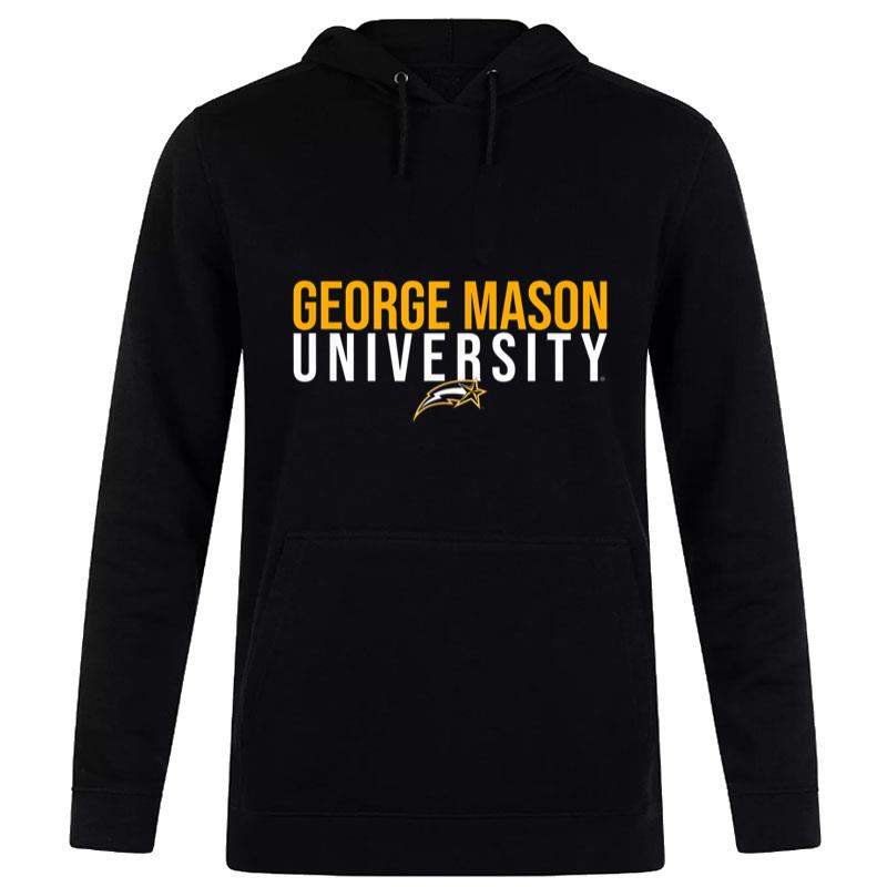 George Mason University Patriots Stacked Women T-Shirt