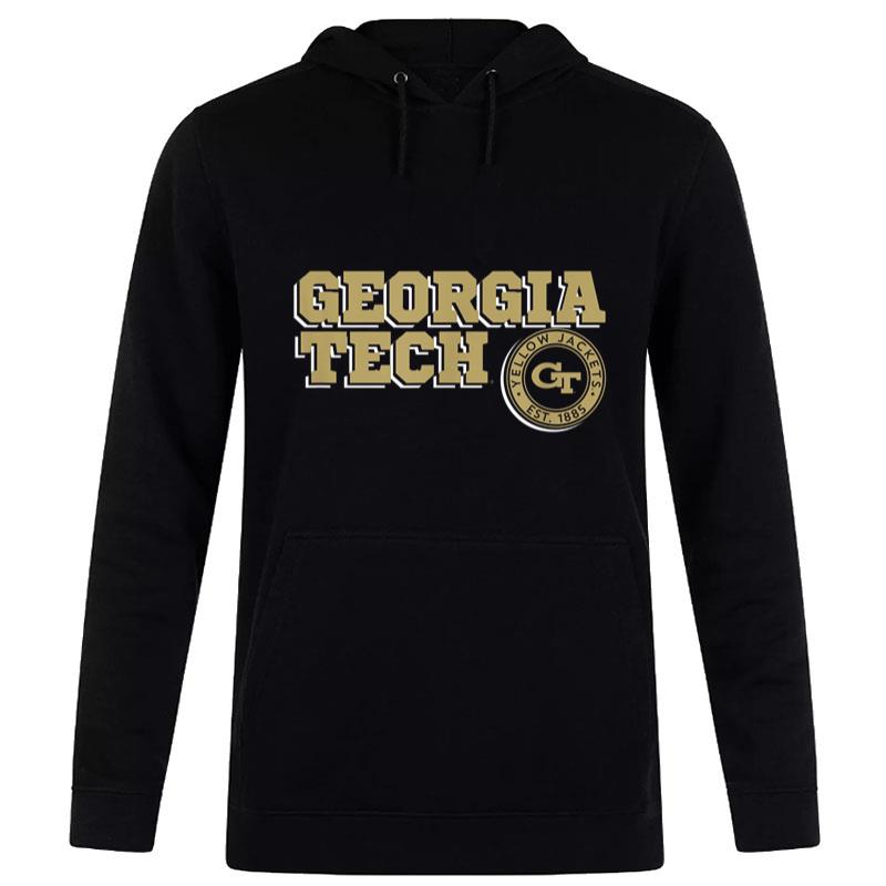 Georgia Tech Yellow s Block Text Women T-Shirt