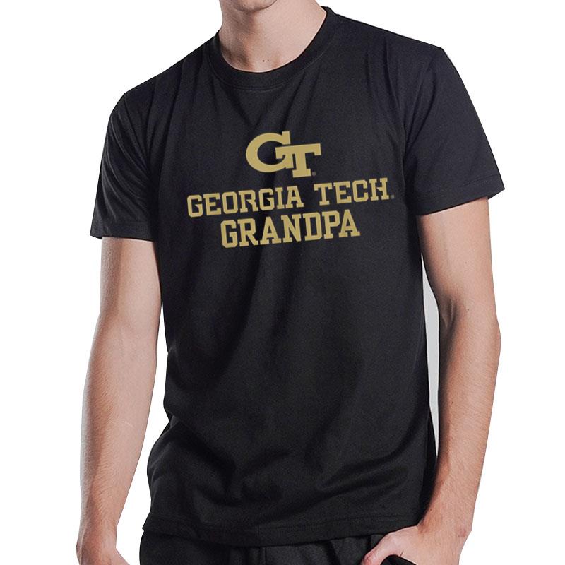 Georgia Tech Yellow s Grandpa T-Shirt