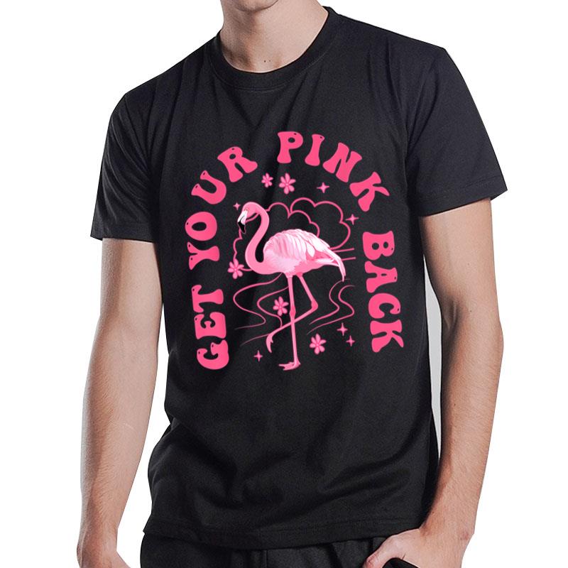 Get your pink back flamingo T-Shirt